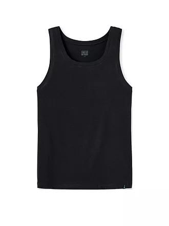 SCHIESSER | Trägershirt - Unterhemd  "Long Life Soft" | blau